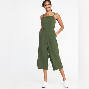 Old Navy Square Neck Cami Jumpsuit Sz M